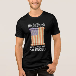 Camiseta Triblenda Proteger la 1ª Enmienda a la Constitución de los E