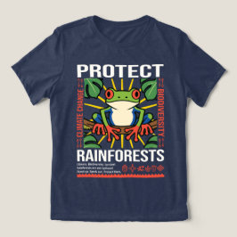 Camiseta Triblenda Proteger la conciencia ambiental de los bosques ll