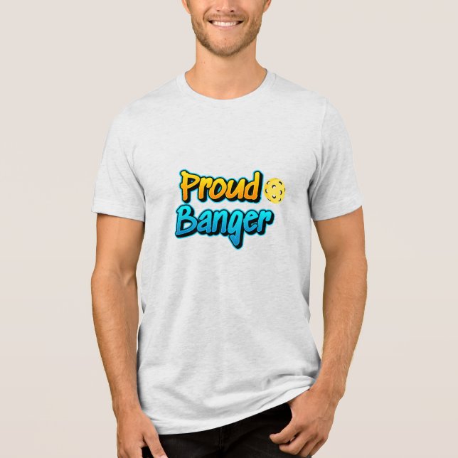 Camiseta Triblenda Proud Banger Pickleball (Anverso)