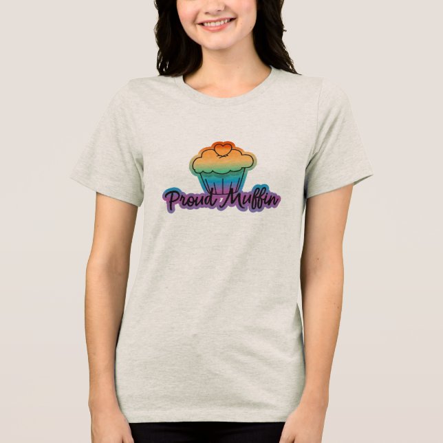 Camiseta Triblenda Proud Muffin (Anverso)