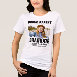 Camiseta Triblenda Proud Parent Of A Graduate Graduation
