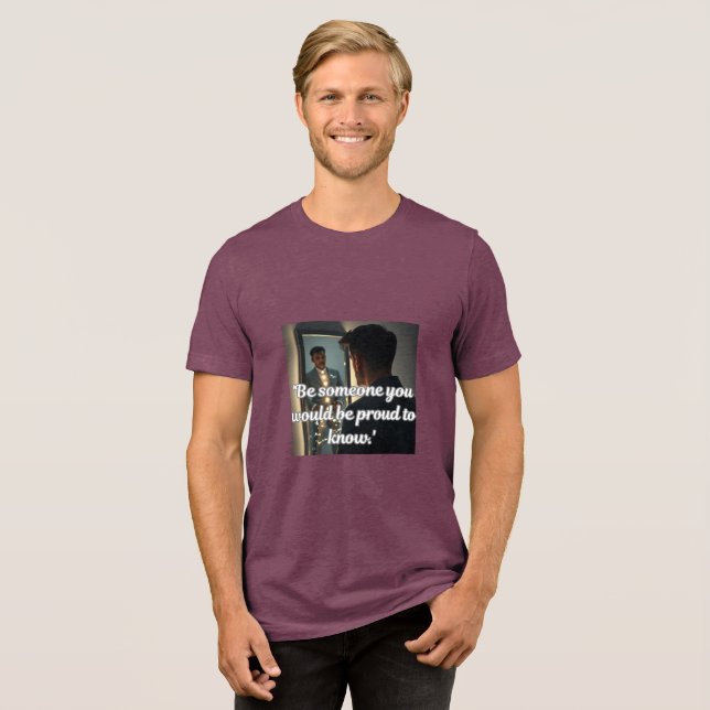 Camiseta Triblenda  Proud Reflection Self-Improvement Tee (Anverso Completa)
