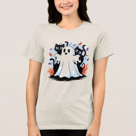 Camiseta Triblenda Provocación nocturna de Halloween