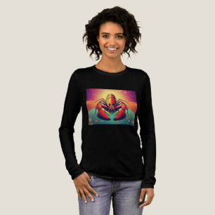 Camiseta Triblenda Psicodelia Lobster Ocean Art