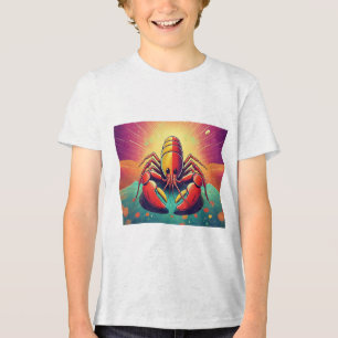 Camiseta Triblenda Psicodelia Lobster Ocean Art