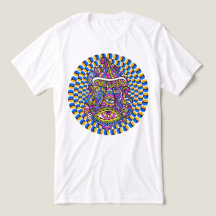 Psicodelia Mushroom Swirl Unisex Tee