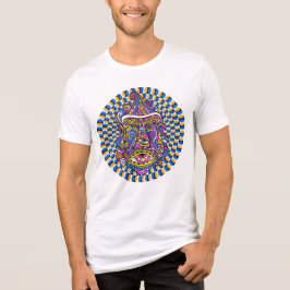 Camiseta Triblenda Psicodelia Mushroom Swirl Unisex Tee