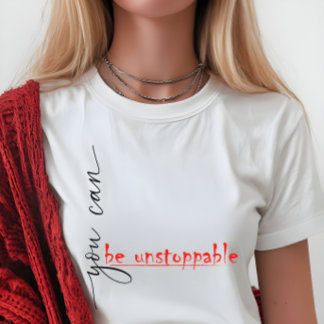 Camiseta Triblenda Puedes ser imparable - Camiseta para mujeres