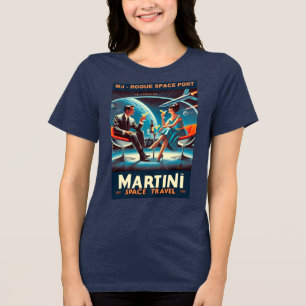 Camiseta Triblenda Puerto espacial Martini Space Travel: Poster Rogue