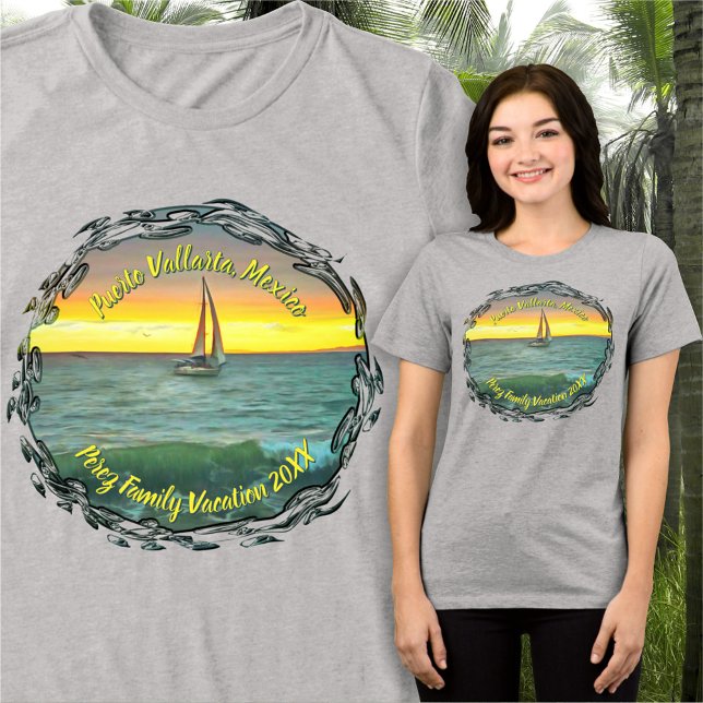 Camiseta Triblenda Puerto Vallarta Family Vacation 0884 (Subido por el creador)
