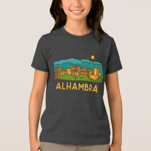 Camiseta Triblenda Puesta de sol de la Alhambra 2