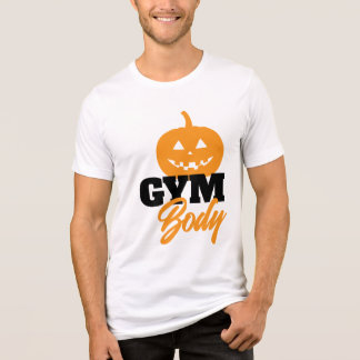 Camiseta Triblenda PUMP KIN Halloween Gym T-Shirt | Premium Back Prin