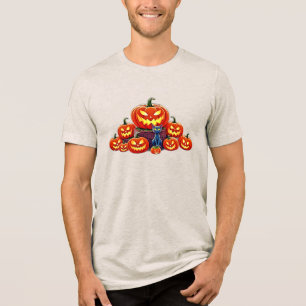 Camiseta Triblenda Pumpkin Power: Frightes Festivos