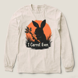 Camiseta Triblenda Pun de conejo divertido de zanahoria vegetal