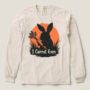 Camiseta Triblenda Pun de conejo divertido de zanahoria vegetal