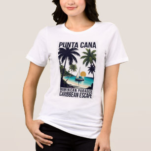 Camiseta Triblenda Punta Cana Paraíso Dominicano