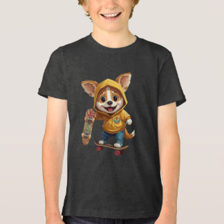 Camiseta Triblenda Puppy Love – Cute Smiling Puppy Aesthetic T-Shirt 