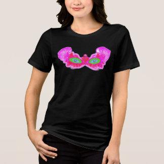 Camiseta Triblenda Purim פּוּרִים Esther's mask glitter heart crown