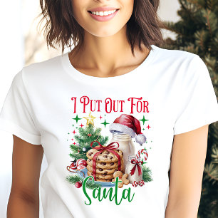 Camiseta Triblenda Puse para Santa divertida Navidad