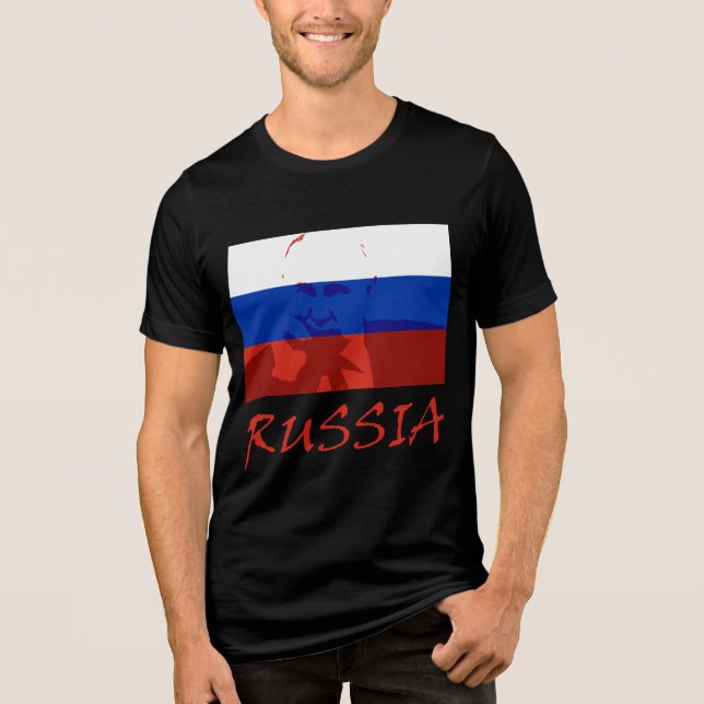 Camiseta Triblenda Putin y Rusia (Anverso)