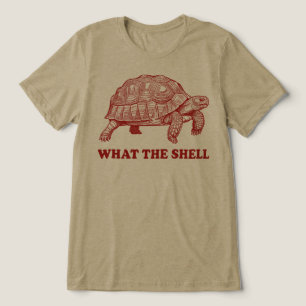 Camiseta Triblenda Qué caparazón divertido tortuga juego de palabras