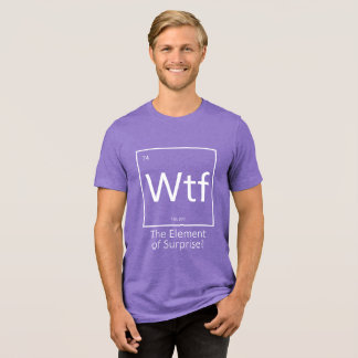 Camiseta Triblenda Qué divertido, estilo tabla periódica