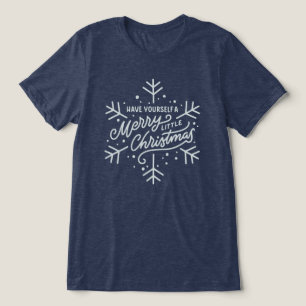 Camiseta Triblenda Que tengas unos buenos Navidades - Copo de nieve