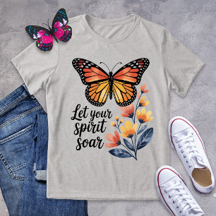 Camiseta Triblenda Que tu espíritu se alce como mariposa