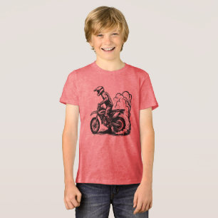 Camiseta Triblenda Quemado de Moto de Cross