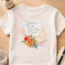 Camiseta Triblenda Querido Yo, Envejecer es una Actualización Camiset