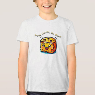 Camiseta Triblenda Queso feliz, sí, por favor