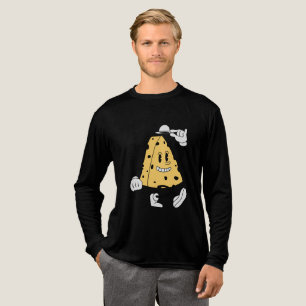 Camiseta Triblenda Queso Retro con Sombrero