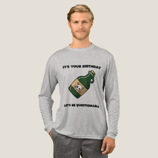 Camiseta Triblenda Questionable Birthday Vibes – Long Sleeve Edition