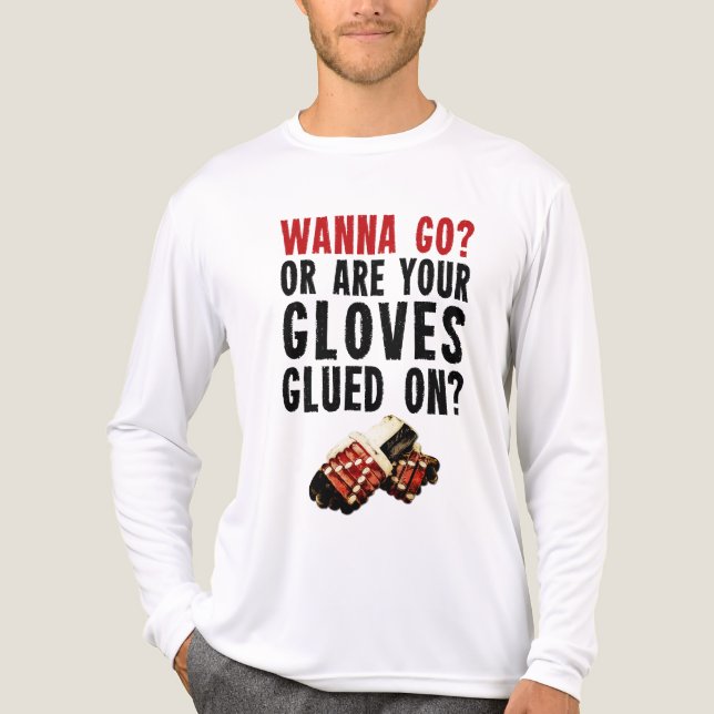 Camiseta Triblenda ¿Quieres Ir? Hockey Enforcer (Anverso )