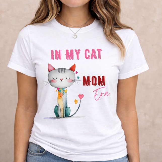 Camiseta Triblenda Quirky Cat Mom Gift (Cat mom gift
)