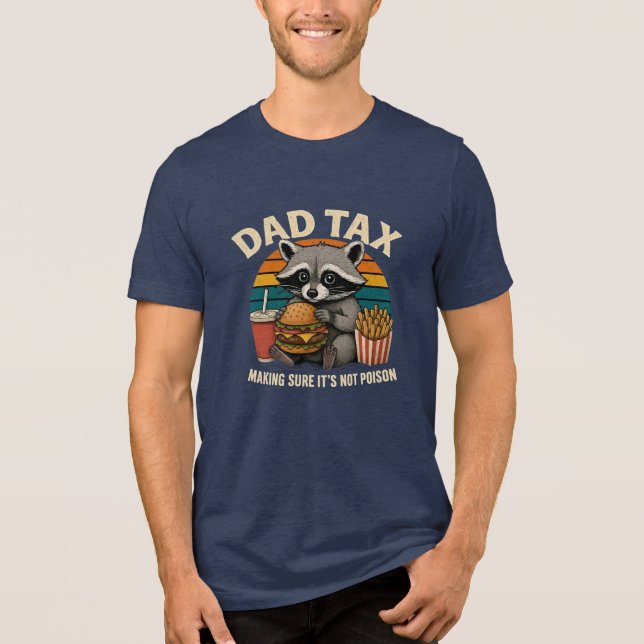 Camiseta Triblenda Raccoon Dad Shirt (Anverso)