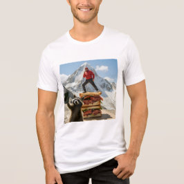 Camiseta Triblenda Raccoon Selfie 4