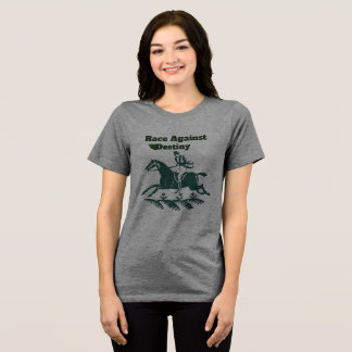 Camiseta Triblenda Race Against Destiny – Vintage Equestrian Graphic