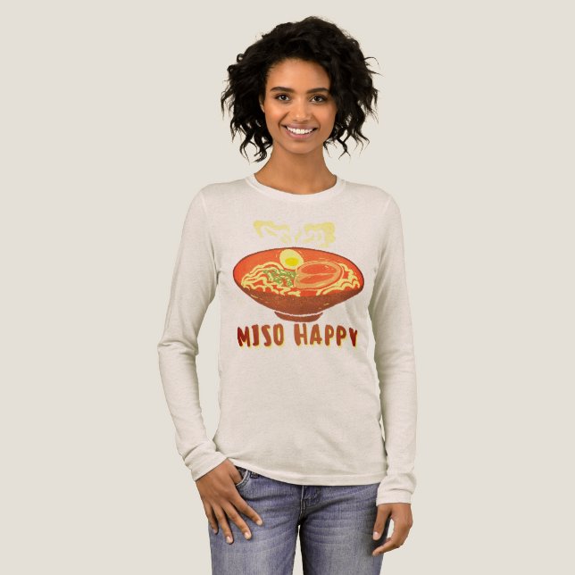 Camiseta Triblenda Ramen Miso Happy (Anverso Completo)