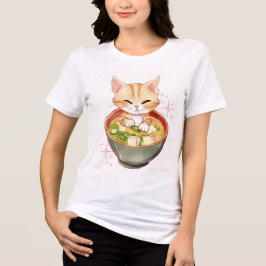 Camiseta Triblenda Ramen Noodle Kitty