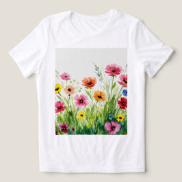 Camiseta Triblenda Ramo de flores silvestres