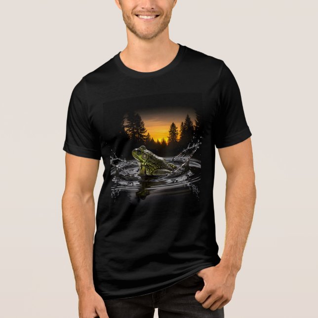 Camiseta Triblenda Rana del crepúsculo (Anverso)