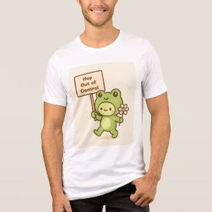 Camiseta Triblenda Rana fuera de control vida caprichosa y linda