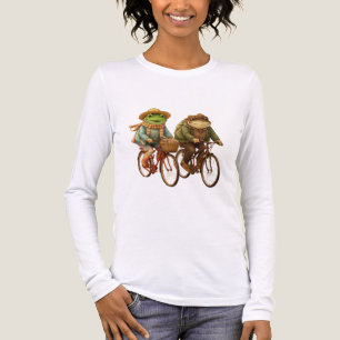 Camiseta Triblenda Rana y sapo en bicicleta