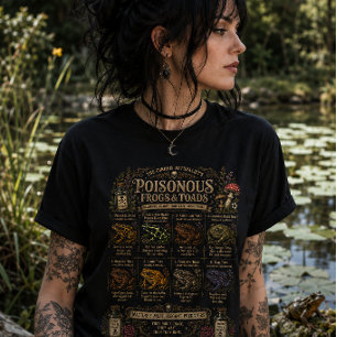 Camiseta Triblenda Ranas y Sapos Venenosos