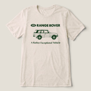 Camiseta Triblenda Rango Rover - Un vehículo verdaderamente excepcion