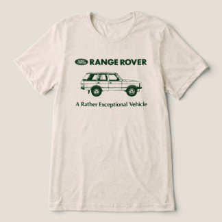 Camiseta Triblenda Rango Rover - Un vehículo verdaderamente excepcion