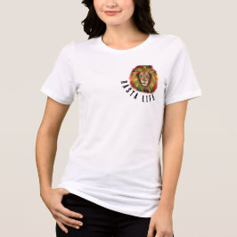 Camiseta Triblenda rasta vida liga rojo amarillo verde Jamaica real