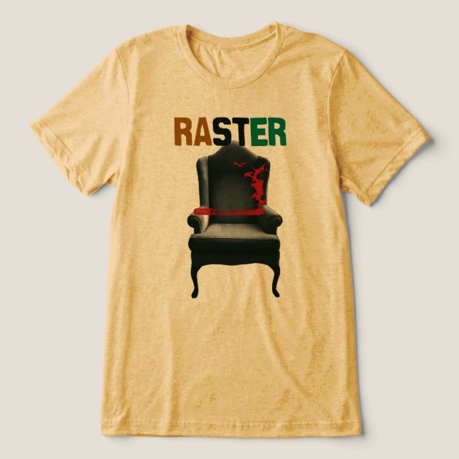 CAMISETA TRIBLENDA RASTER COUCH (Diseño delantero )