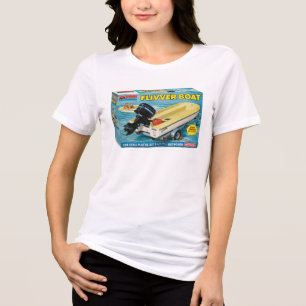 Camiseta Triblenda Rata de arroyo   La Compañía CreekRat   Barco Fliv